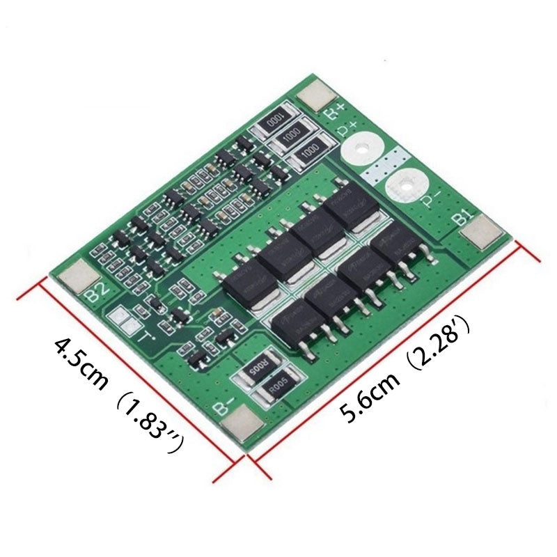 25A 12V Battery PCM Charger Board Overcharge Overcurrent Protection Balance Function Green