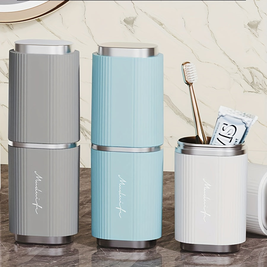 Portable Toothbrush Case Travel Storage Box Plastic Toothpaste Holder