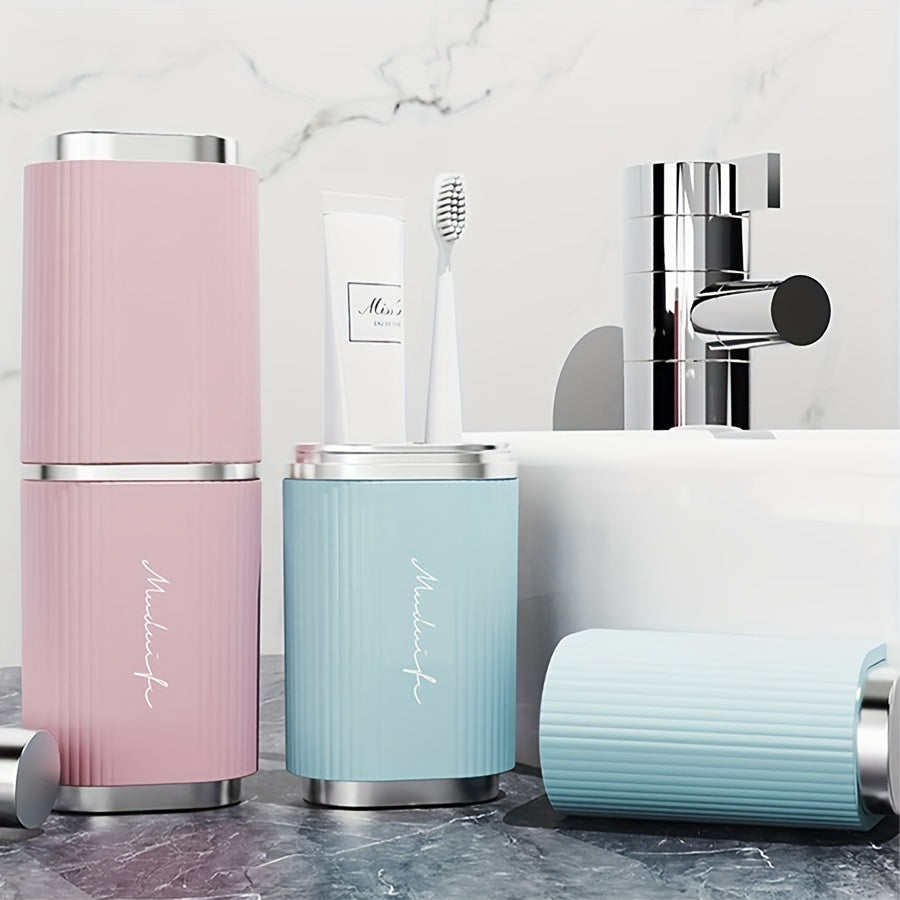 Portable Toothbrush Case Travel Storage Box Plastic Toothpaste Holder