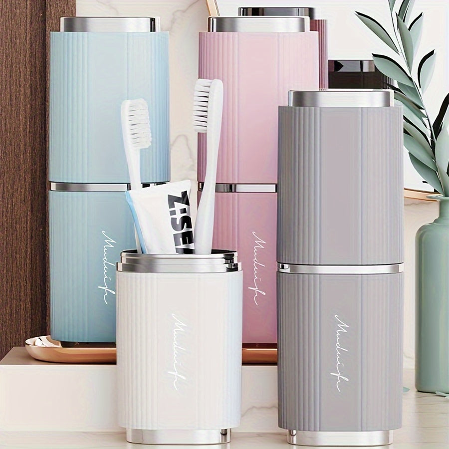 Portable Toothbrush Case Travel Storage Box Plastic Toothpaste Holder