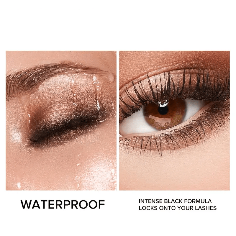 Ayollar uchun qora maskara, uzoq davom etadigan hajmli, burish va sovgʻa