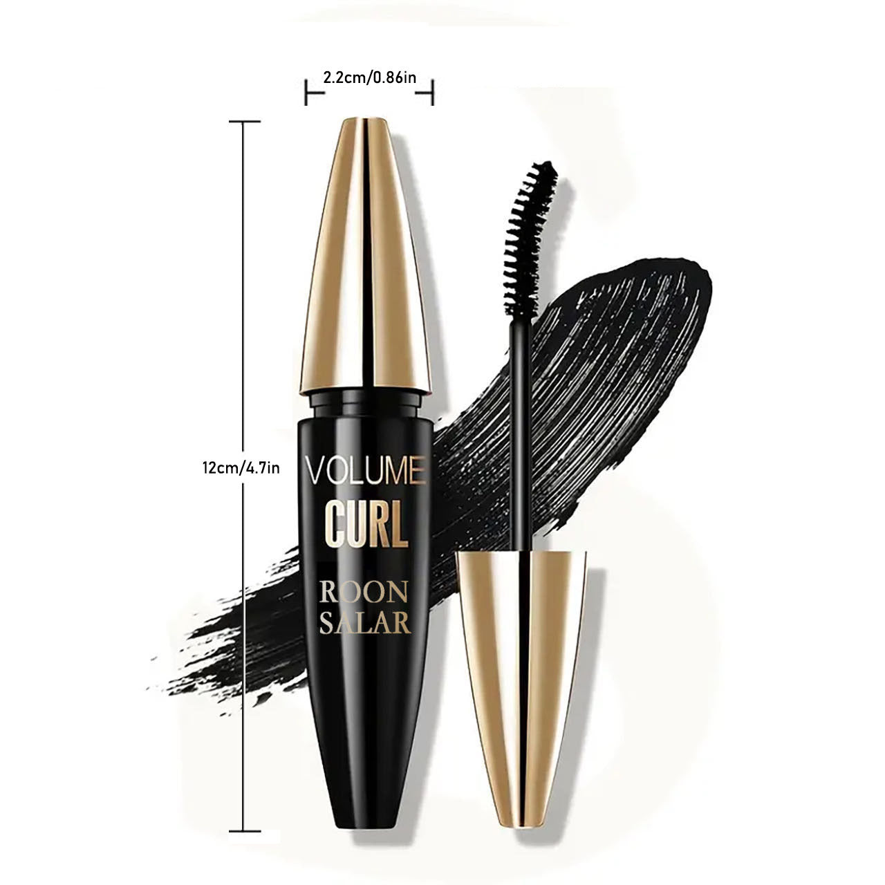 Women Black Mascara Long-Lasting Volumizing Curling Gift