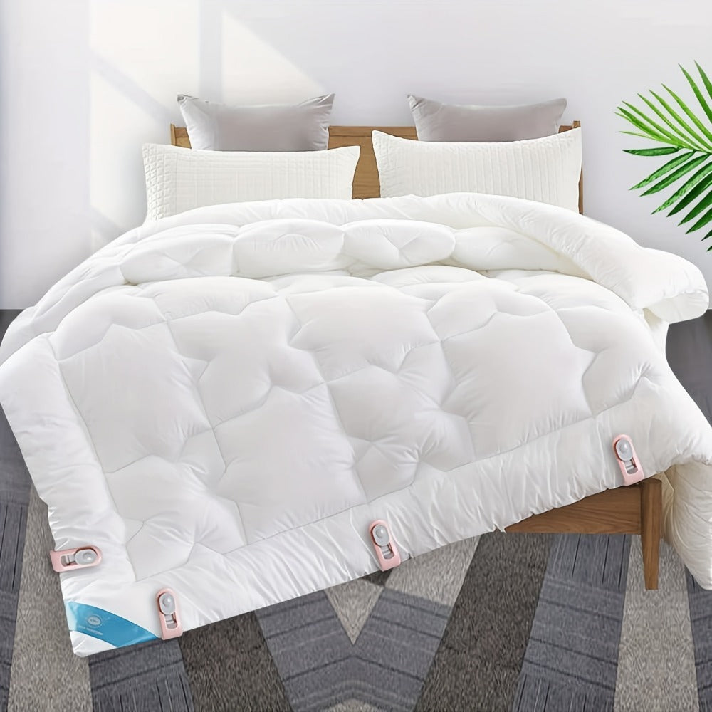 Set of 8 16 24 Bed Sheet Clips Non-Slip Quilt Grippers Fasteners for Bedding