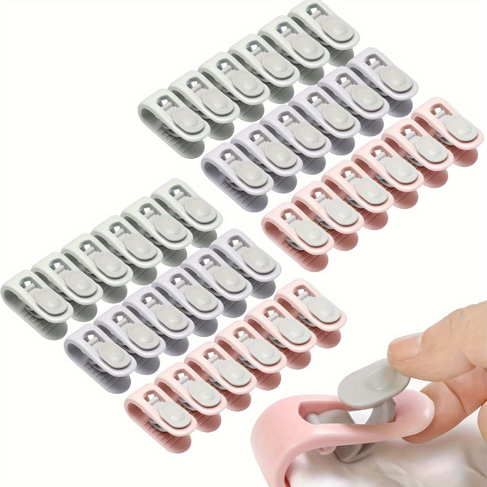 Set of 8 16 24 Bed Sheet Clips Non-Slip Quilt Grippers Fasteners for Bedding