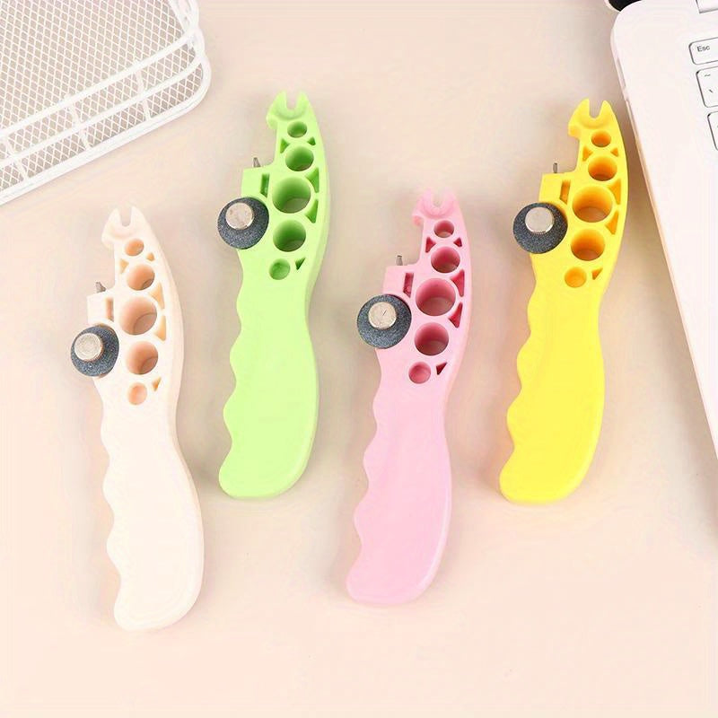 Tibbiy shisha uchun qulay tutqichga ega portativ ampul shishasi ochgichi - hamshiralarga, shifokorlarga va restoranlarda foydalanish uchun ideal.