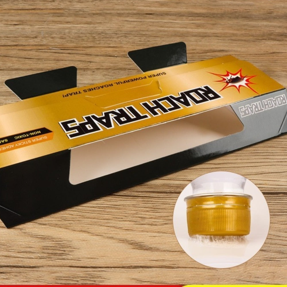 Комплект ловушек для тараканов в помещении из 5, 10, 15 или 20 штук, безопасных для домашних животных и детей