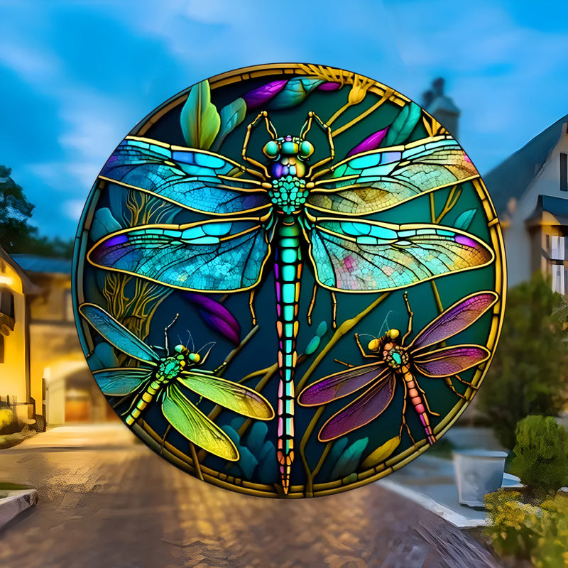 Автомобиль, дом, RV, стеклянная наклейка, декоративные насекомые и стрекозы, присоска на окно