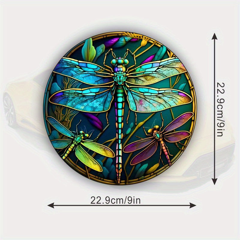 Автомобиль, дом, RV, стеклянная наклейка, декоративные насекомые и стрекозы, присоска на окно