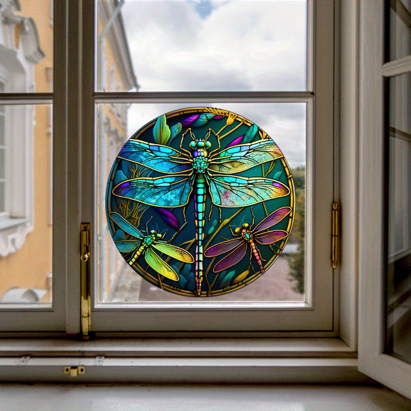 Автомобиль, дом, RV, стеклянная наклейка, декоративные насекомые и стрекозы, присоска на окно