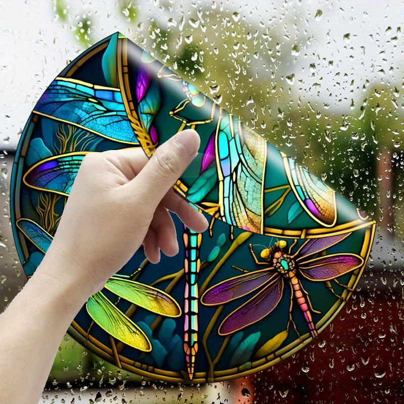 Автомобиль, дом, RV, стеклянная наклейка, декоративные насекомые и стрекозы, присоска на окно