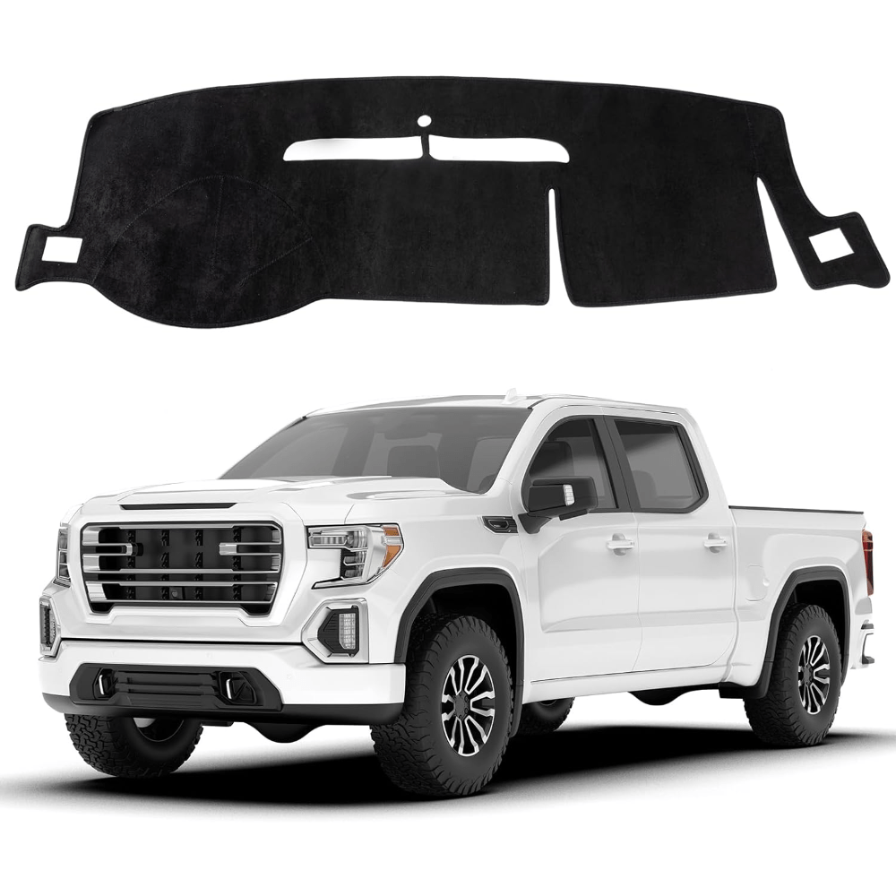 Dashboard Cover Mat for Chevy Tahoe Suburban Avalanche Silverado 1500 2500 3500