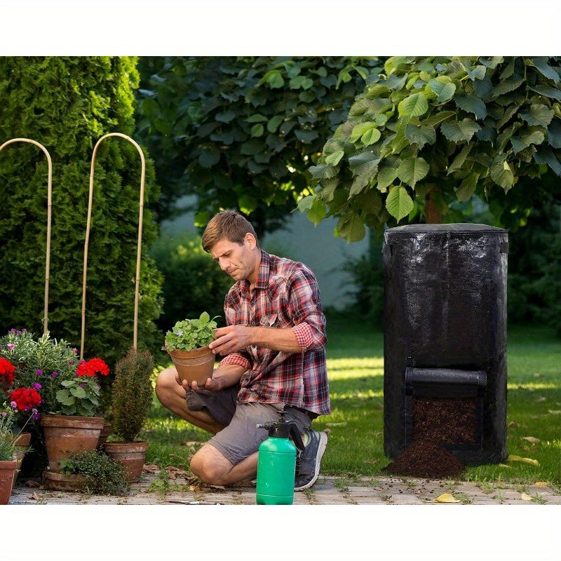 Waterproof Eco-Friendly Compost Bag 13.8x23.6 Inches for Kitchen and Garden Waste