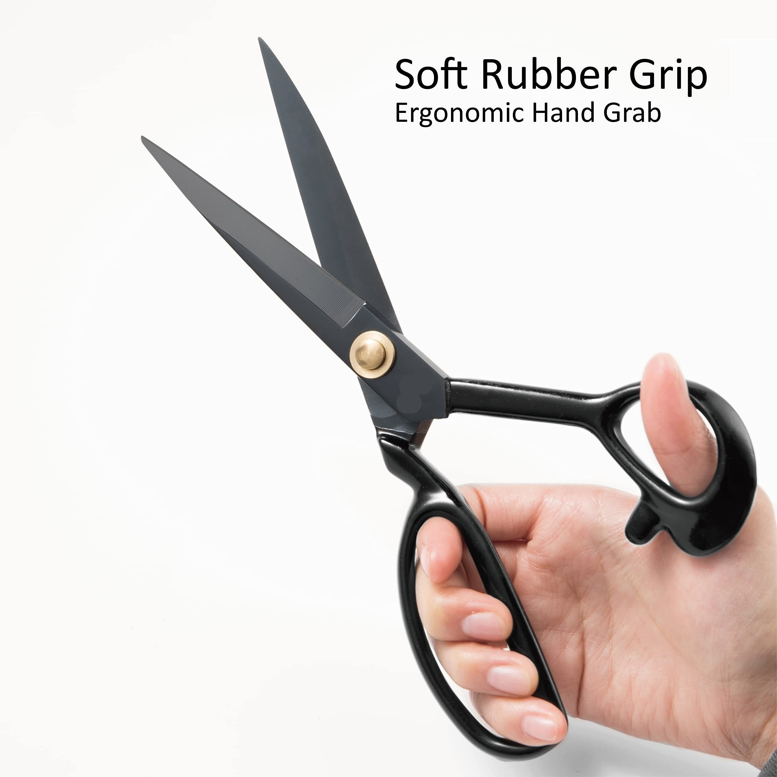 Heavy Duty Fabric Tailoring Scissors 20.32cm High Carbon Steel Leather Sewing Shears