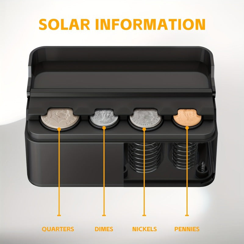 Универсальный держатель для монет в автомобиль, кошелек, хранение, диспенсер, органайзер, кейсы