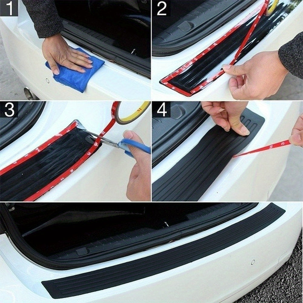 Car Rear Bumper Protector Sticker Durable Stylish Scratch-Resistant Guard