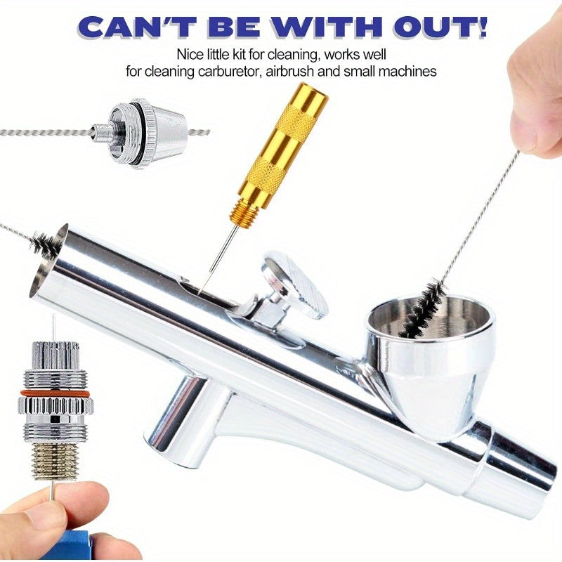 Фонарь усти тозалагичи комплект, оғир ишловчи нейлон, карбюраторни тозалаш комплекти