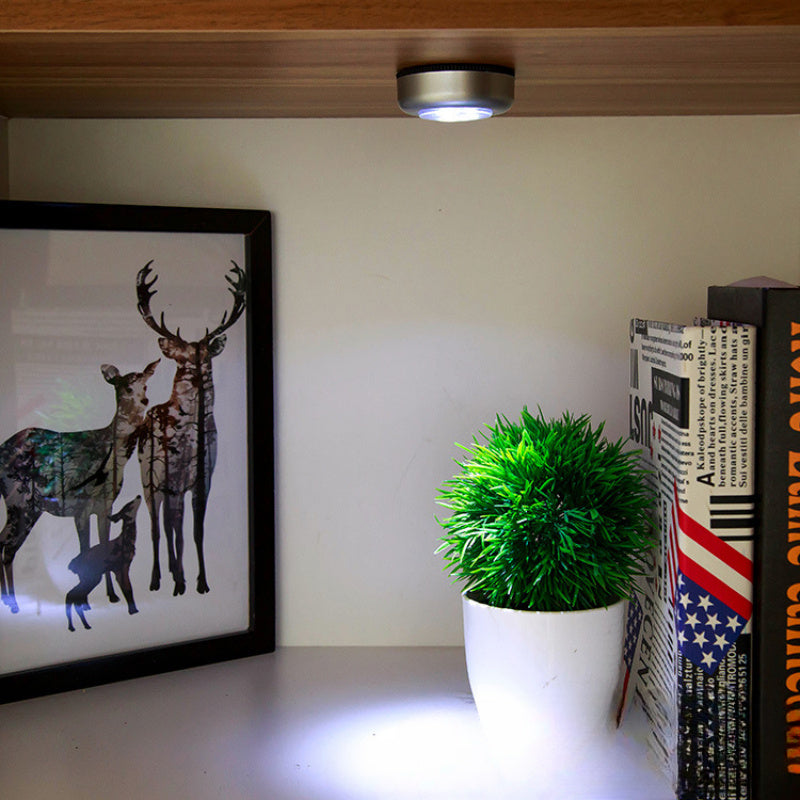 Set of 2 LED Touch Sensor Lights for Closets Cabinets and Kitchens Battery Operated