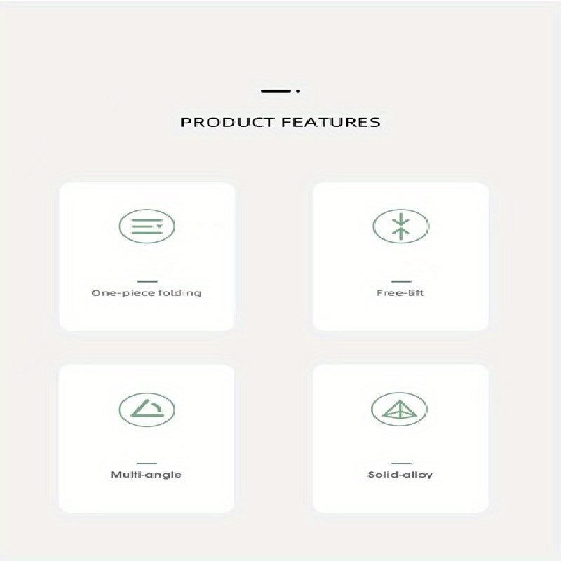 Foldable Portable Phone Stand for Online Classes and Video Calls