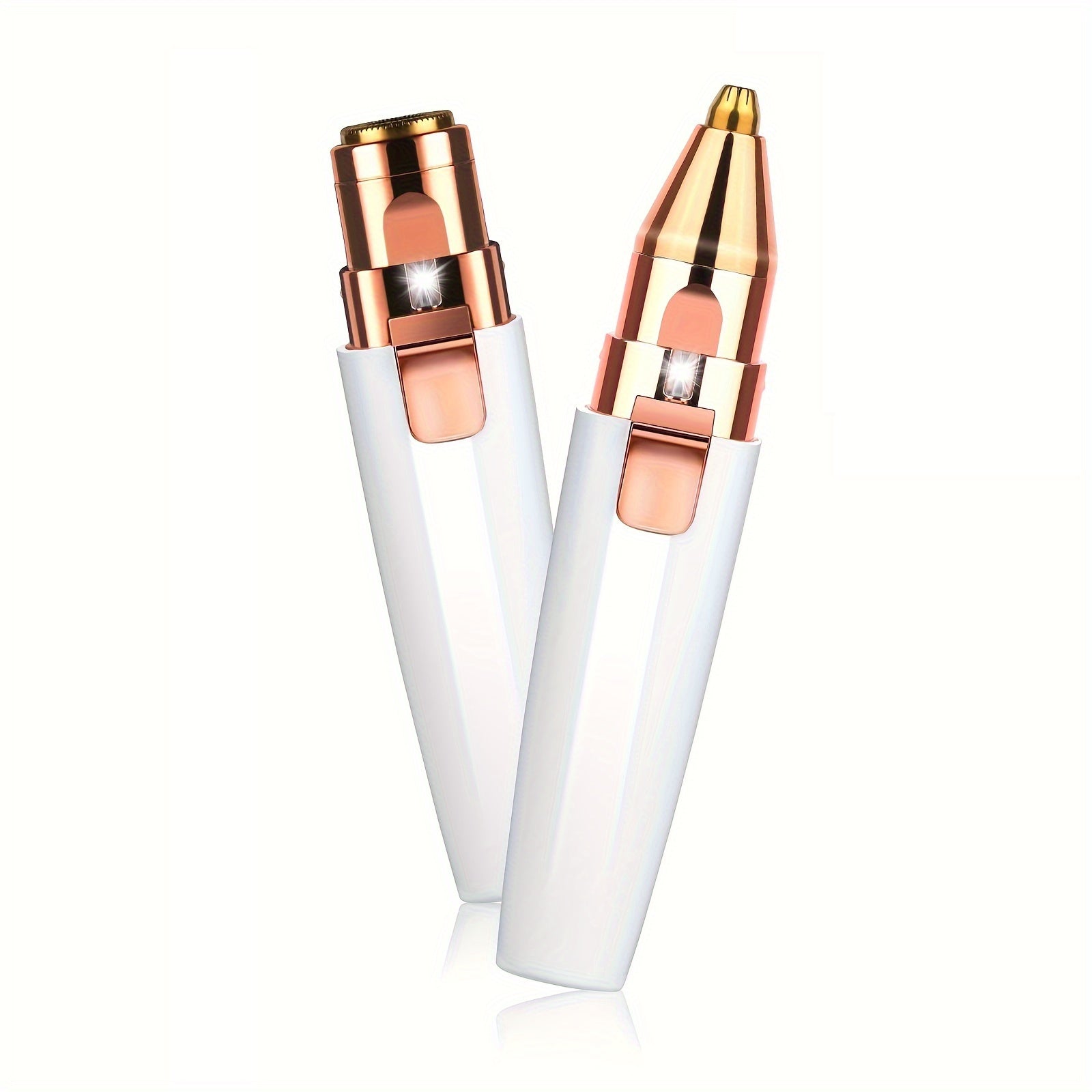 2-in-1 Eyebrow Trimmer Painless Hair Removal for Face Lips Nose Body Women