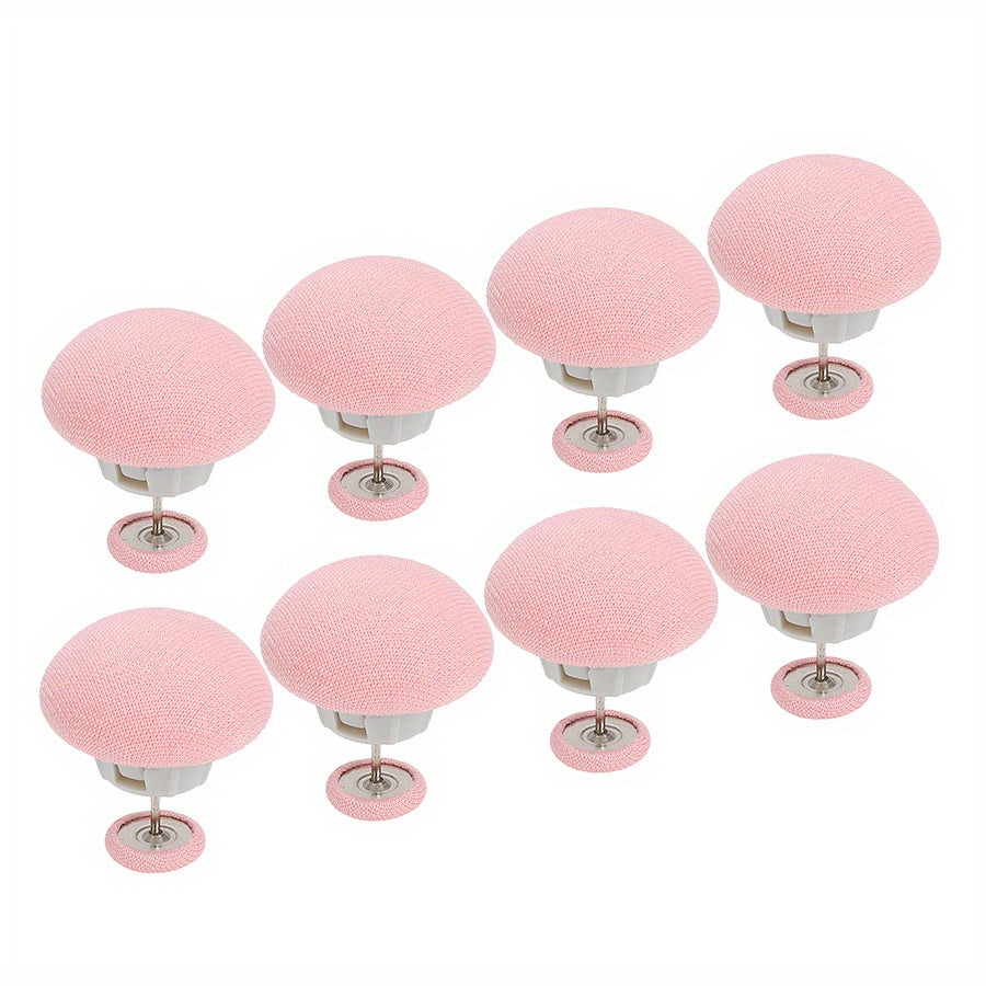 Set of 8/16 Mushroom Quilt Fasteners Non-slip Bed Sheet Clips for Quilts and Covers