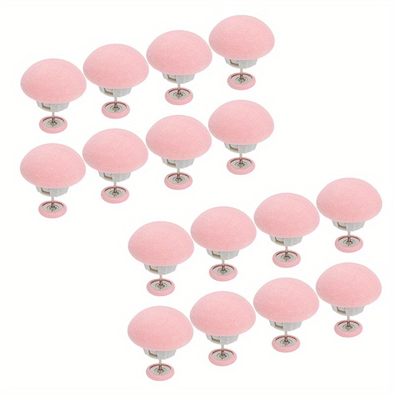 Set of 8/16 Mushroom Quilt Fasteners Non-slip Bed Sheet Clips for Quilts and Covers