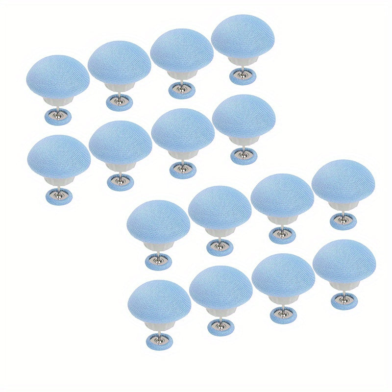 Set of 8/16 Mushroom Quilt Fasteners Non-slip Bed Sheet Clips for Quilts and Covers