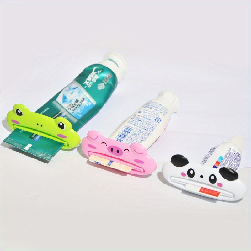 Hayvonlar multfilm shaklidagi tish pastasi siqish uchun 1, 2 yoki 4 ta paket