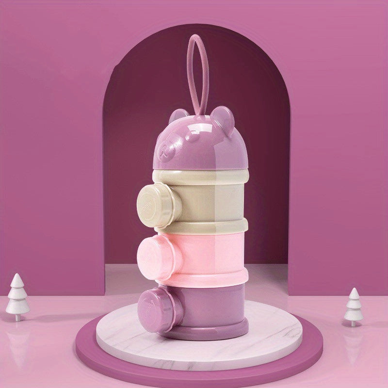 Storage Box for Formula Milk and Snacks, Multi-Purpose Food Container