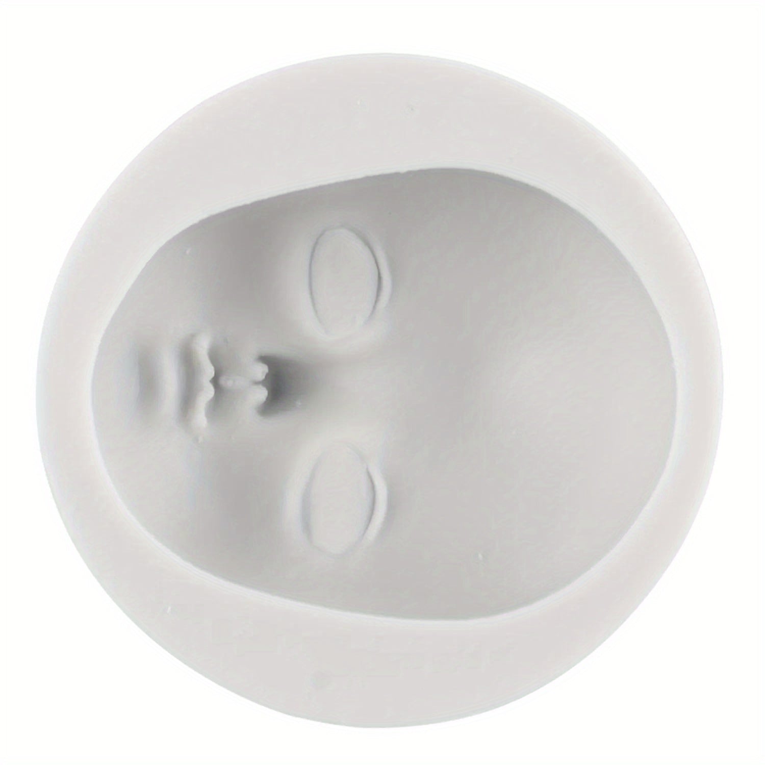 Girl Face Silicone Mold for Cake Decorating Chocolate Gumpaste Candies Resin Crafts