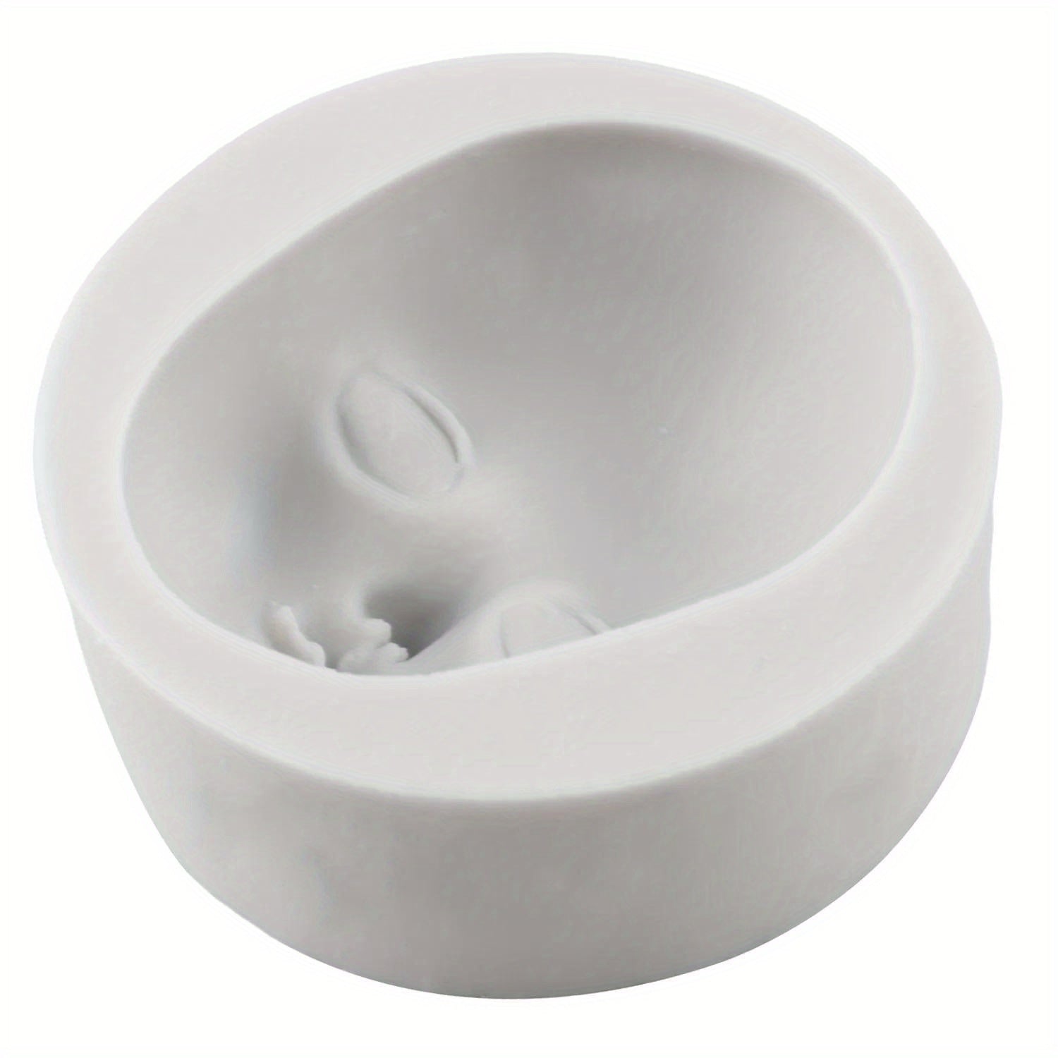 Girl Face Silicone Mold for Cake Decorating Chocolate Gumpaste Candies Resin Crafts