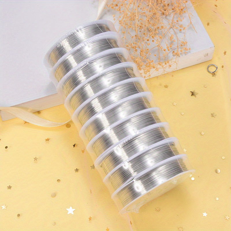 Copper Jewelry Wire 100M Soft for DIY Hair Accessories Bead Stringing and Styling