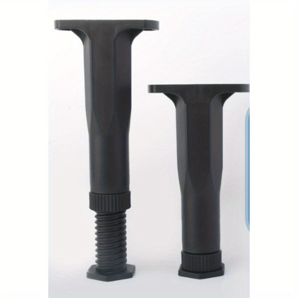 4 ta Moslashuvchan Balansli Yotoq Ramkasi Qo'llab-quvvatlash Oyoqlari - Zamonaviy Plastikdan Yasalgan, Oson O'rnatiladigan Markaziy va Tomon Ramka Mustahkamlash To'plami bilan Birga, Vishni Talab Qilmaydi - Moslashuvchan Yotoq Oyoqlari