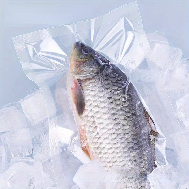 Rollos y bolsas selladoras de vacío duraderos, de grado alimenticio, para mantener la frescura, con envoltorio engrosado