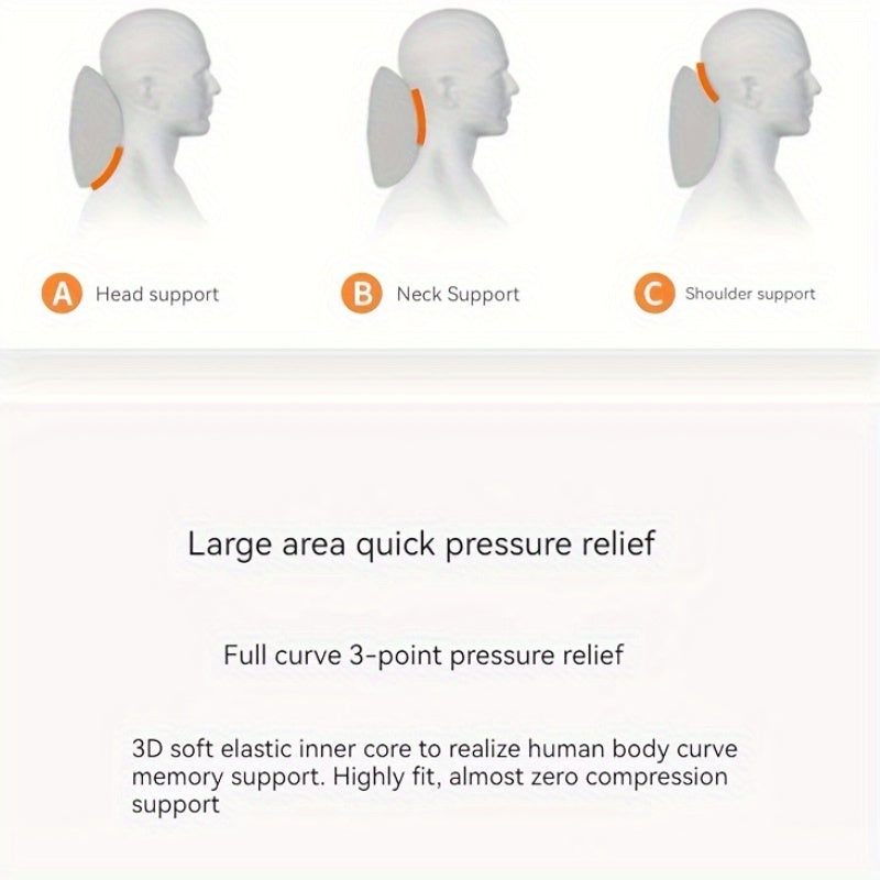 Suede Fleece Car Seat Lumbar Support Set for Comfort and Back Pain Relief