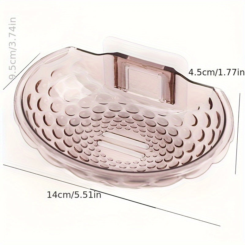 Современный настенный дозатор для мыла с поддоном для слива, светло-розовый и голубой