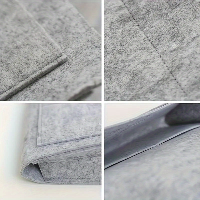 Hanging Bedside Storage Bag for Phone Remote Tissues and Books Bedroom Dorm Organizer