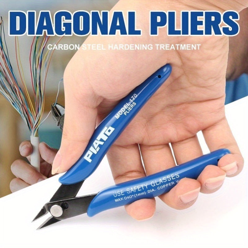 Diagonal Pliers High Manganese Steel Wire Cable Cutters Hand Tool