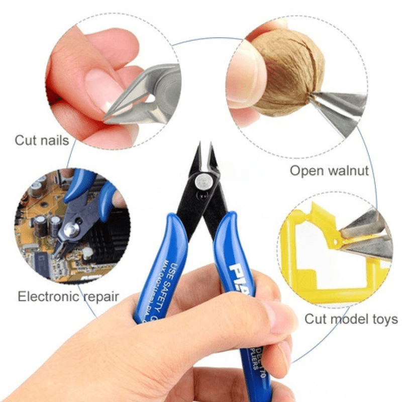 Diagonal Pliers High Manganese Steel Wire Cable Cutters Hand Tool
