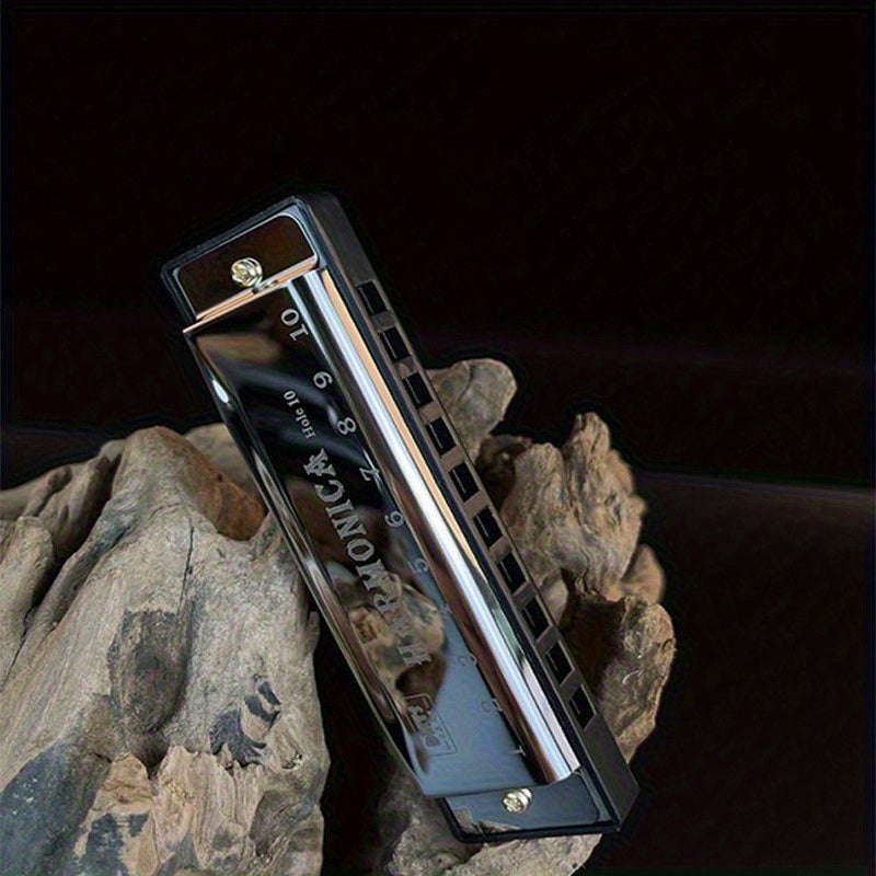 Beginner 10-Hole Blues Harmonica for Professionals