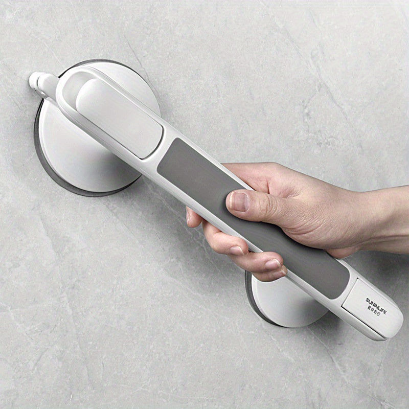 Elderly Support Bathroom Safety Grab Bar Non-Slip Suction Cup Plastic