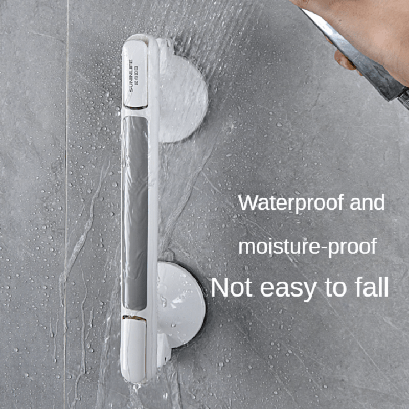 Elderly Support Bathroom Safety Grab Bar Non-Slip Suction Cup Plastic