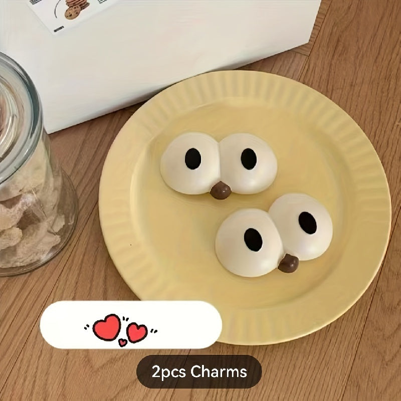 Unisex PVC Shoe Charms 2pcs Set for Clogs Fun DIY Shoe Decorations