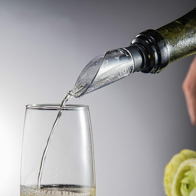 Stainless Steel Wine Chiller Stick with Pourer for Cold Beverages