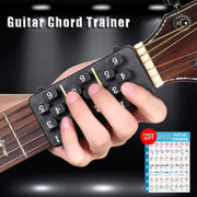 Guitar Chord Trainer for Folk Guitars 96.52-104.14cm with Chord Chart and Learning System