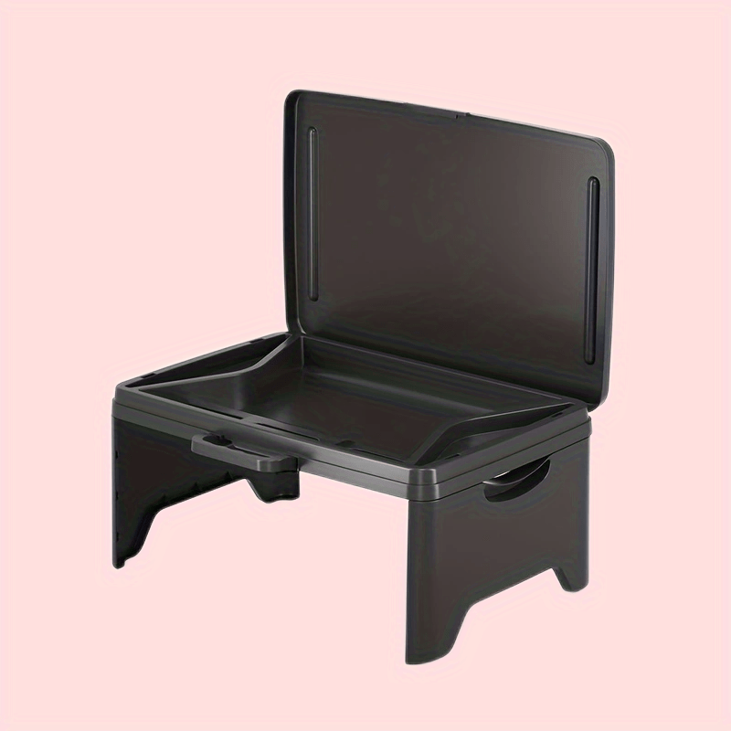 Yig'iladigan stol, saqlash uchun, yotoq stolchi, noutbuk uchun turuvchi, kompakt va ko'p qirrali