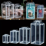 Transparent Gift Boxes Set of 10 for Birthdays Weddings and Valentine's Day