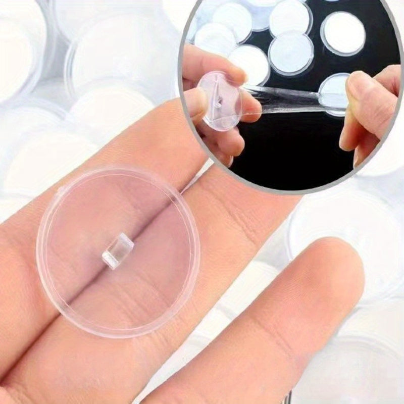 Juego de 20 o 50 ganchos fuertes transparentes para techos, autoadhesivos, para colgar en paredes sin costuras, bricolaje, decoración del hogar