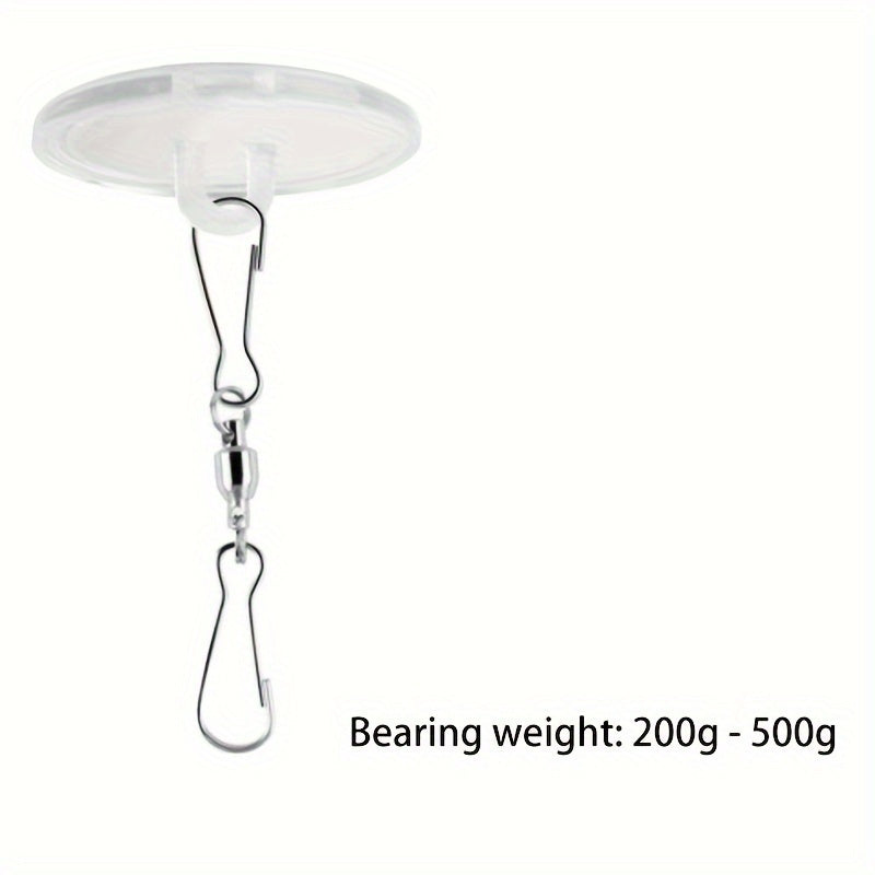 Juego de 20 o 50 ganchos fuertes transparentes para techos, autoadhesivos, para colgar en paredes sin costuras, bricolaje, decoración del hogar