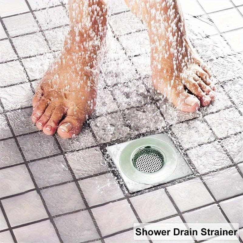 Нержавеющая стальная сетка для волос для душевых и ванн, подходит для отверстий 4.19-7.62 см.