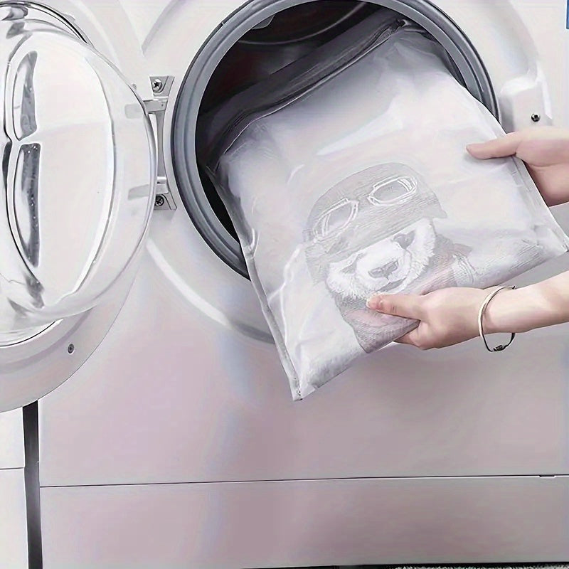 Pack de 3 bolsas de malla para lavandería con cremalleras grises para delicados y viajes